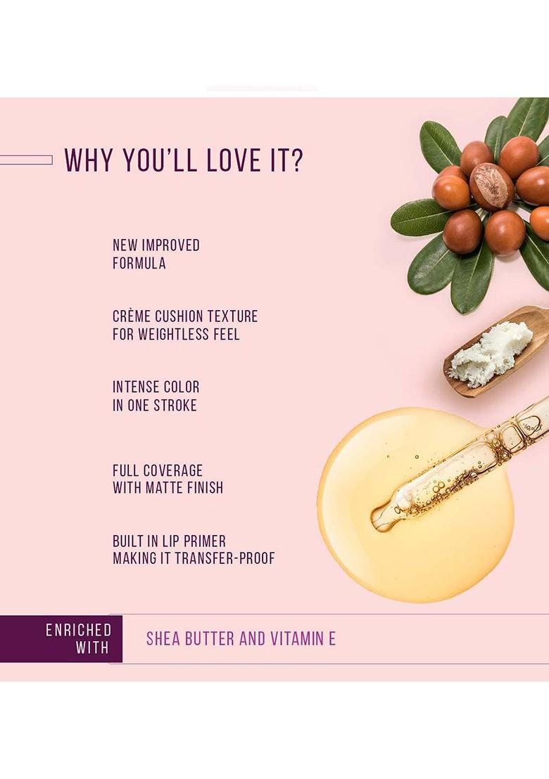 Lotus Make Up Ecostay Vitamin E Matte Liquid Lipstick 4 G Soft Pink El13