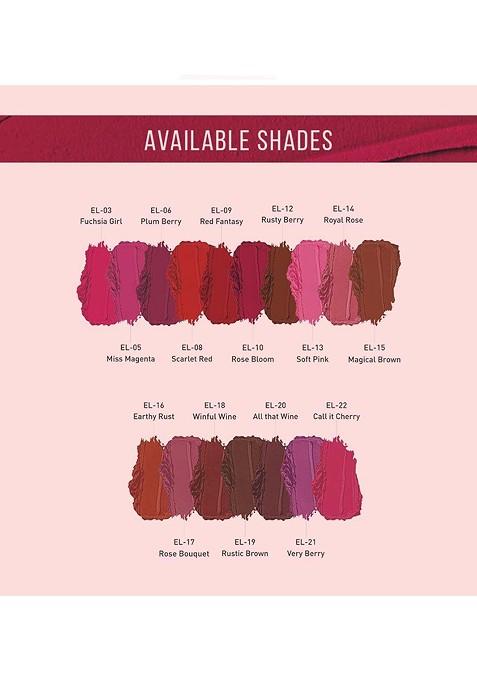 Lotus Make Up Ecostay Vitamin E Matte Liquid Lipstick 4 G Soft Pink El13