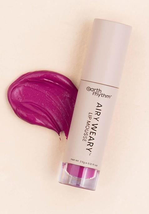 Earth Rhythm Long Wear Airy Weary Matte Lip Mousse Lipstick 3 5Ml Ziur