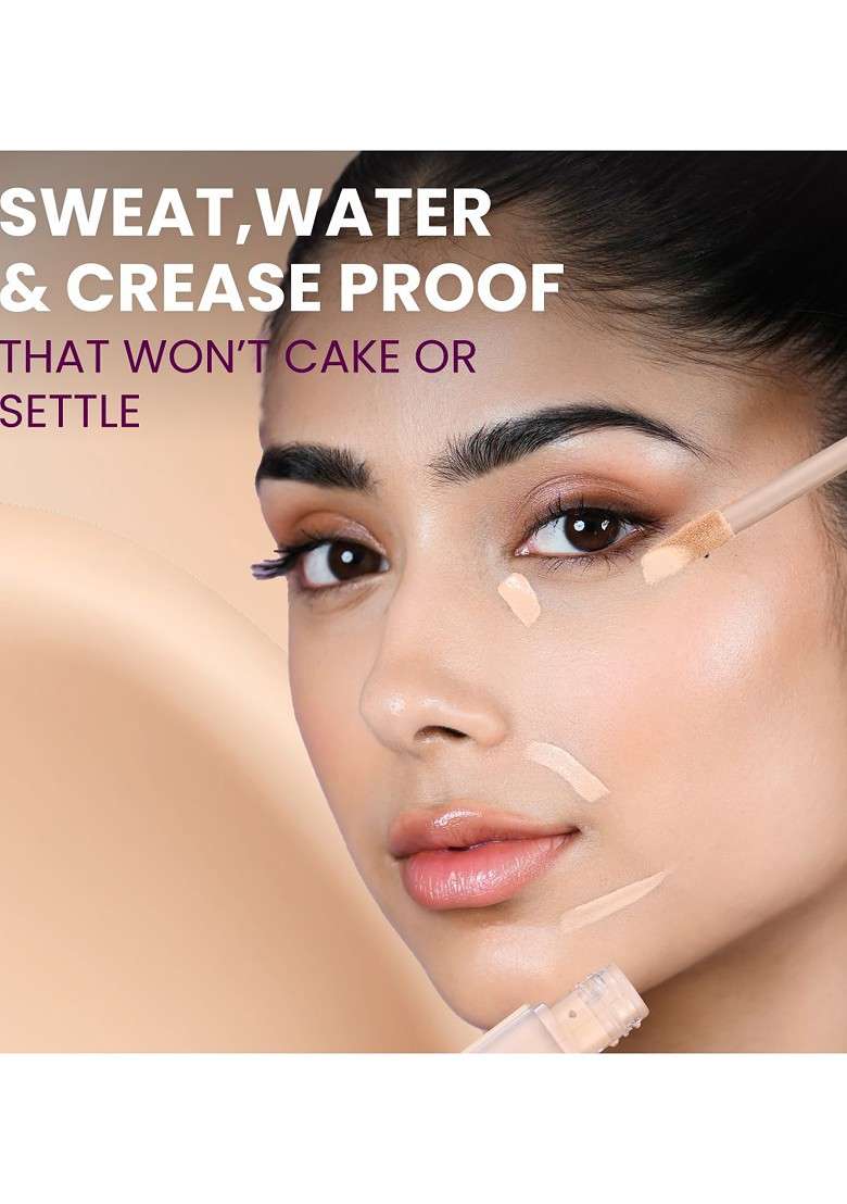 Typsy Beauty Hangover Proof Full Coverage Concealer With Shea Butter 5 8G Baileys 04 - Indya