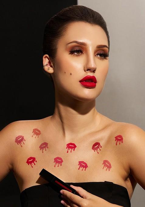 Pac Matte Addict Non Drying Liquid Lipstick Mini 4Ml Red Me