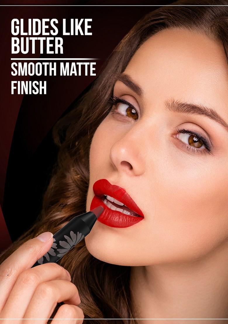 Faces Canada Comfy Matte Creamy Crayon Lipstick 2 8G Pink Me Up 08