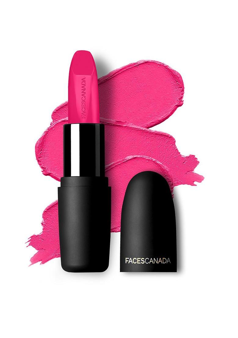 Faces Canada Weightless Matte Finish Hydrating Lipstick With Almond Oil Fuschia Wave 02