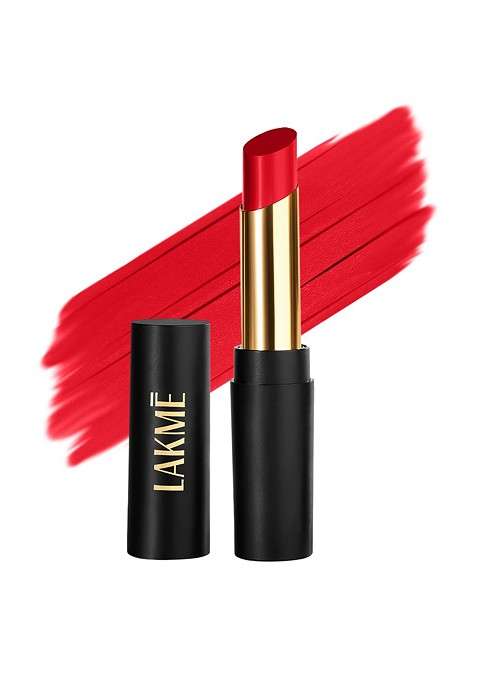 Lakme Absolute Beyond Velvet Matte Bullet Lipstick With Argan Oil 3 4G 101 Red Rage
