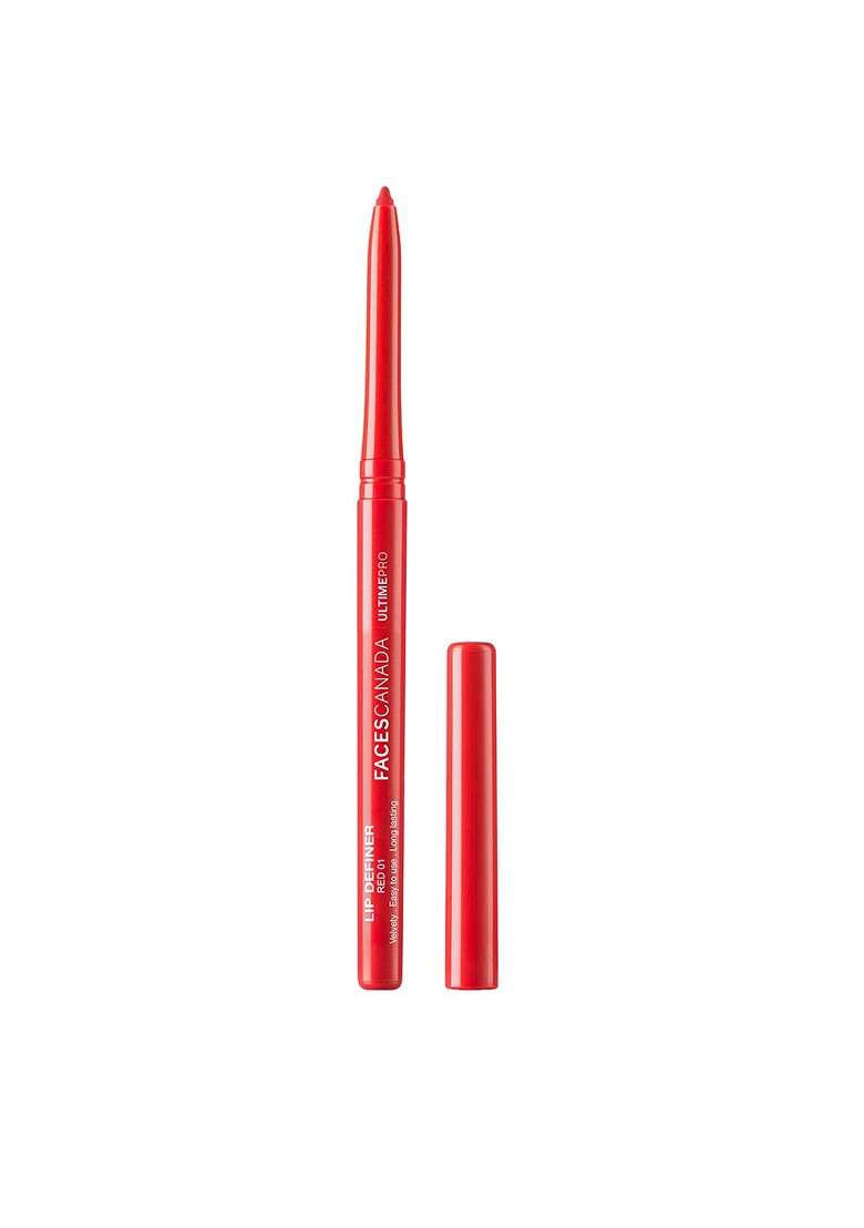 Faces Canada Ultime Pro Waterproof Lip Definer Red 01 - Indya