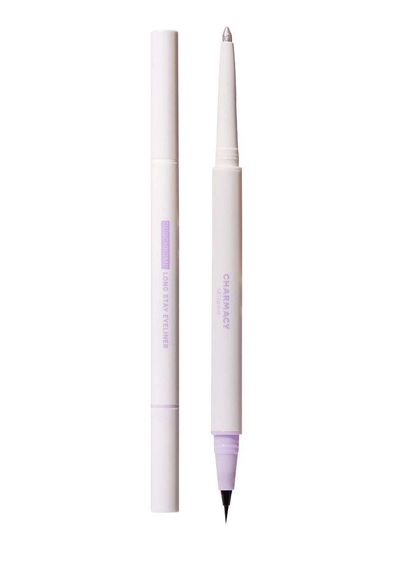 Charmacy Milano Duo Drama Long Stay Smudge Proof Eyeliner 0 27 G Shade 12 - Indya