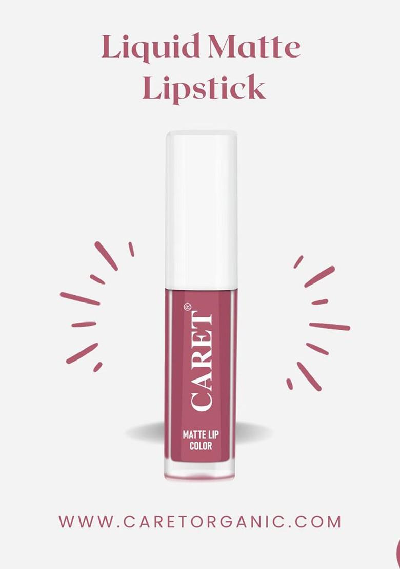 Caret Organic Set Of 4 Super Pigmented Liquid Matte Lipsticks 8 Ml 2 3 6 7