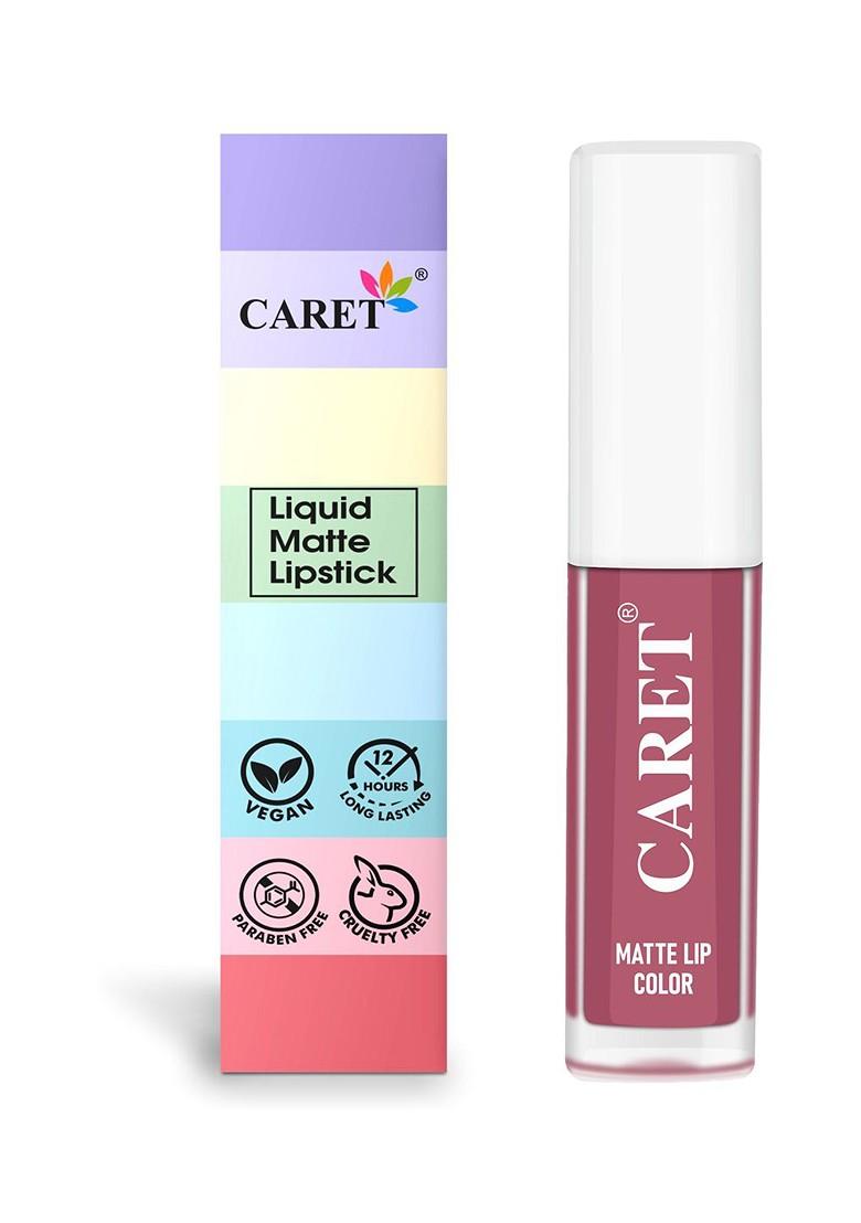 Caret Organic Set Of 5 Super Pigmented Matte Lipsticks 10 Ml Shade 3 7 6 2