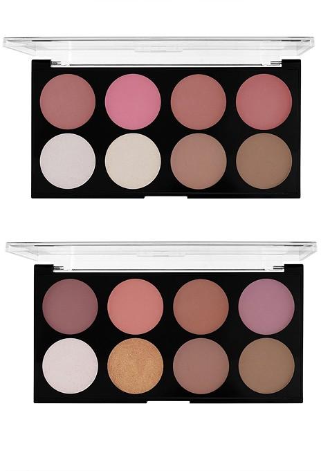 Mars Set Of 2 Matte Fantasy Palette Blusher With Highlighter Bronzer 02 03