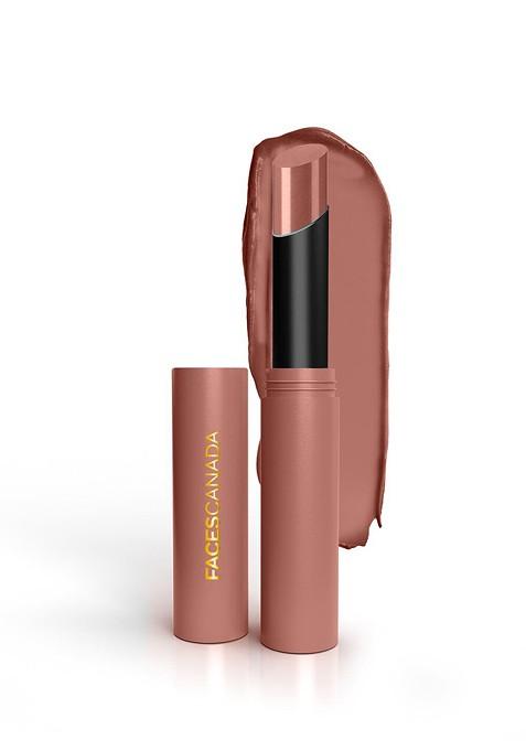 Faces Canada 8Hr Long Stay 3 In 1 Primer Infused Matte Lipstick Camouflage Mauve 07