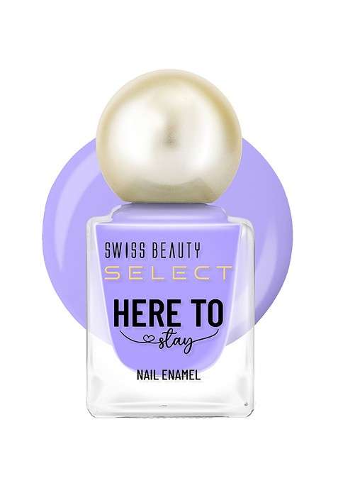 Swiss Beauty Here To Stay Waterproof Nail Enamel 12Ml Lavender Herb 11