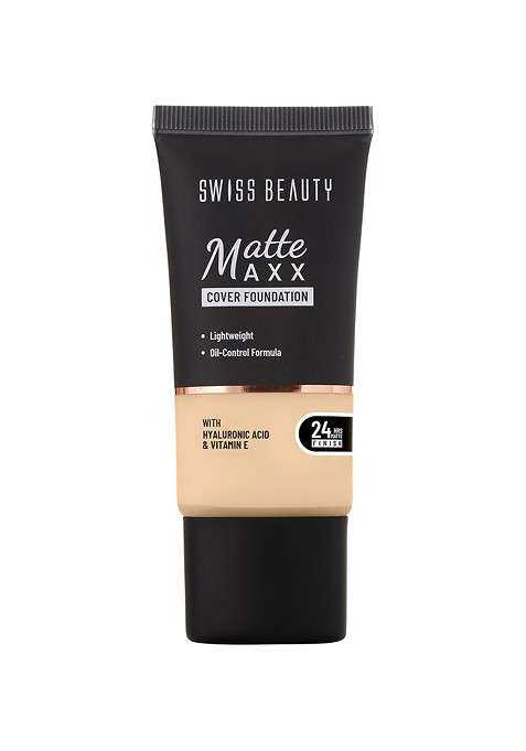 Swiss Beauty Matte Maxx Cover Foundation 30G Light Warm 03