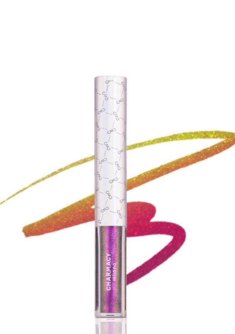 Charmacy Milano Stellar Duo Chrome Smudgeproof Eyeliner 1 5 G Twilight 3 - Indya