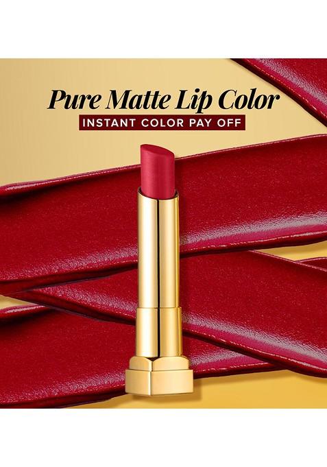 Coloressence Gold Long Lasting Pure Matte Lipstick 3 Gm Burnt Sienna Vml 14