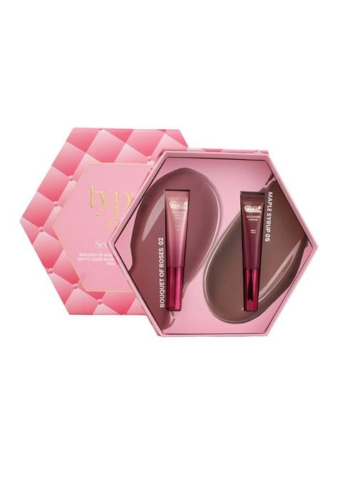Typsy Beauty Set Of Sculpt Glow Silk Cushion Blush Contour 15Ml Each
