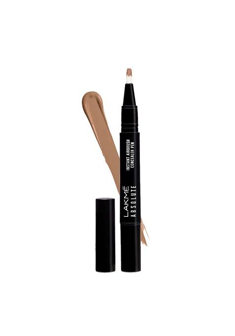 Lakme Absolute Instant Airbrush Concealer Pen For Dark Spots Overall Complexion Walnut