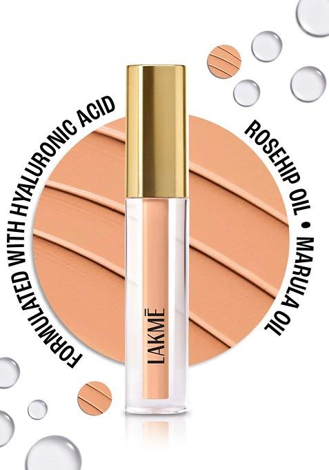 Lakme 9To5 Hya Matte Liquid Concealer With Hyaluronic Acid Rosehip Oil 2Ml Nude