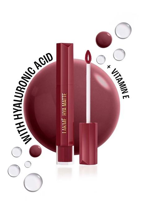 Lakme 9To5 Hya Matte Liquid Lipstick With Hyluronic Acid Vit E 5 3Ml Payday Pink H05
