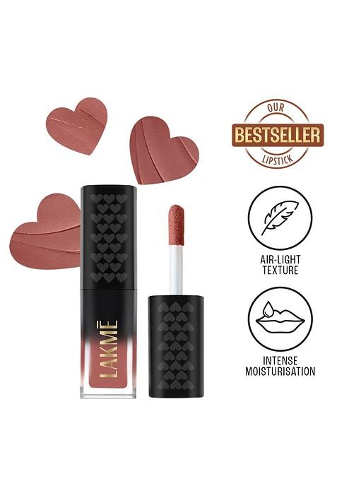 Lakme Xtraordin Airy Lip Mousse Mini With Velvet Matte Finish 1 8G Blush Nude