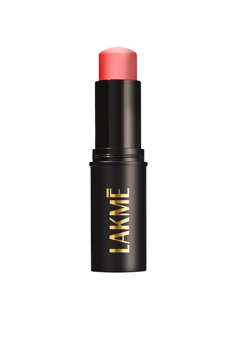 Lakme On The Go Facelift Multislayer Blendable Creamy Blush Stick 12G Blushing Nude 2