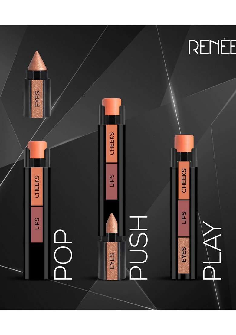 Renee Fab Face For Lips Cheeks Eyes Nude - Indya