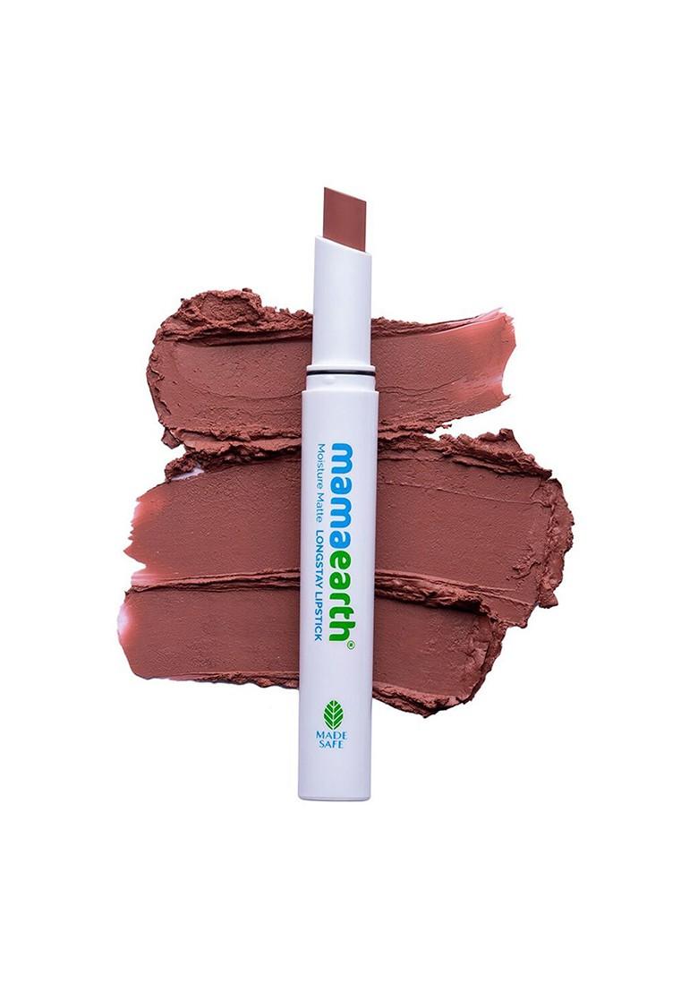 Mamaearth Moisture Matte Longstay Lipstick Espresso Brown 09