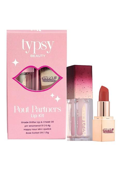 Typsy Beauty Lip Cheek Oil Ph Enomenal 01 With Happy Hour Mini Lippie Rose Sorbet 09