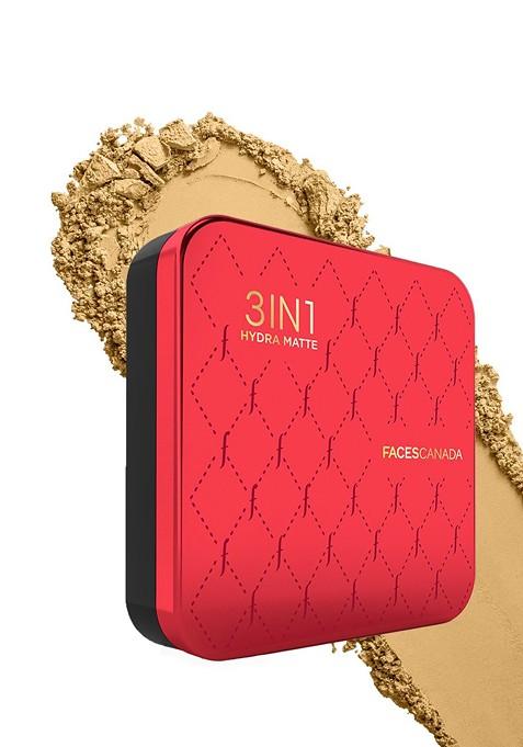 Faces Canada 3 In1 All Day Hydra Matte Compact Powder 9 G Honey 05