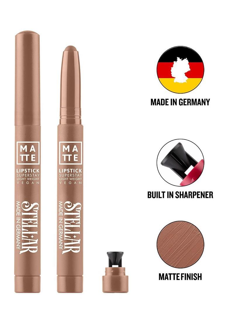 Daily Life Forever52 Stellar Matte Lipstick Crayon 1 4 G Mocha Bliss G406