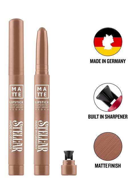Daily Life Forever52 Stellar Matte Lipstick Crayon 1 4 G Mocha Bliss G406