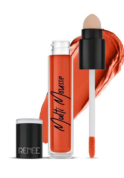 Renee Multi Mousse For Lips Cheeks Eyes With Vitamin E 5Ml Cocoa Frosting