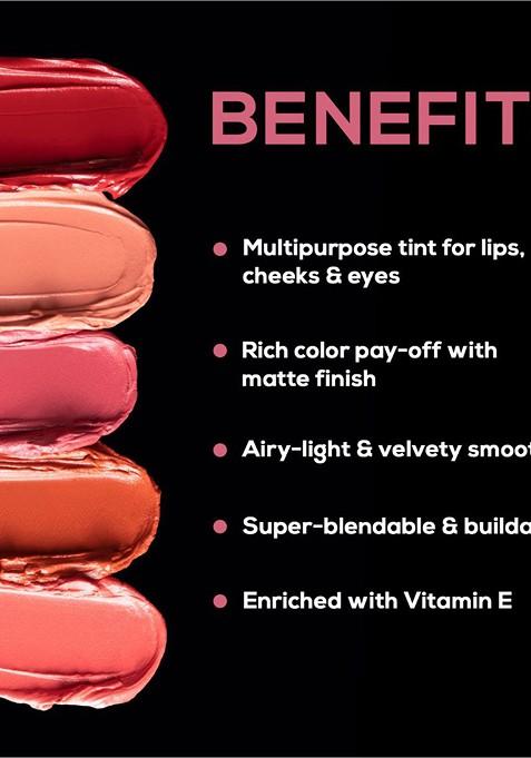 Renee Multi Mousse For Lips Cheeks Eyes With Vitamin E 5Ml Cocoa Frosting