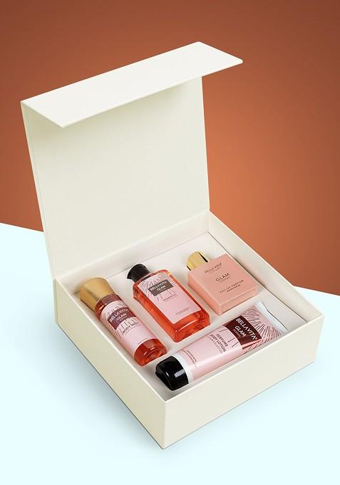 Bella Vita Organic Glam Woman Shower Gel Body Lotion Edp Deodorant Gift Set