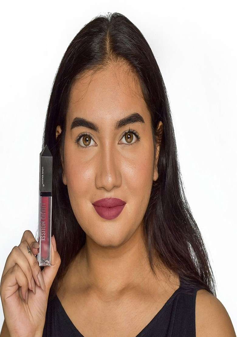 Love Earth 3Pc Lipstick Lip Gloss Multipot Raspberry Martini Midnight Runner Got Your Back - Indya