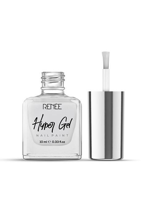 Renee Hyper Gel Nail Paint 10Ml Ivory White