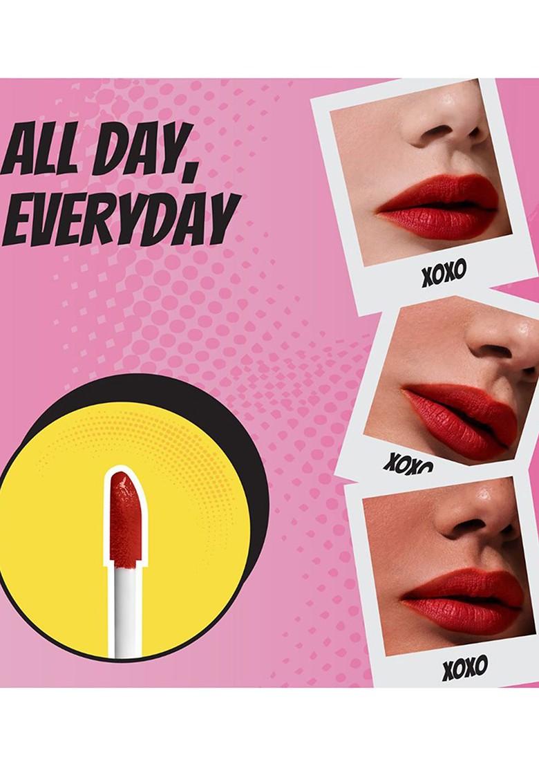 Renee Everyday Matte Liquid Lipstick With Vitamin C Hyaluronic Acid 5Ml Chilli 02