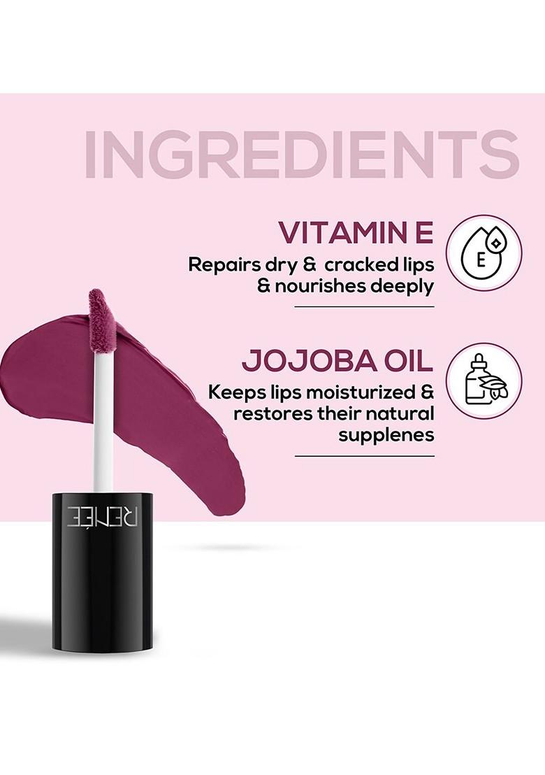 Renee Marble Matte Transfer Proof Liquid Lipstick 4 5Ml Bella Lm04