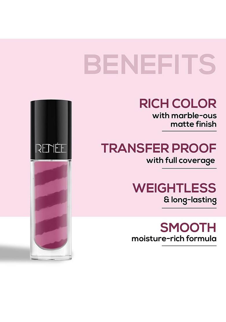 Renee Marble Matte Transfer Proof Liquid Lipstick 4 5Ml Bella Lm04