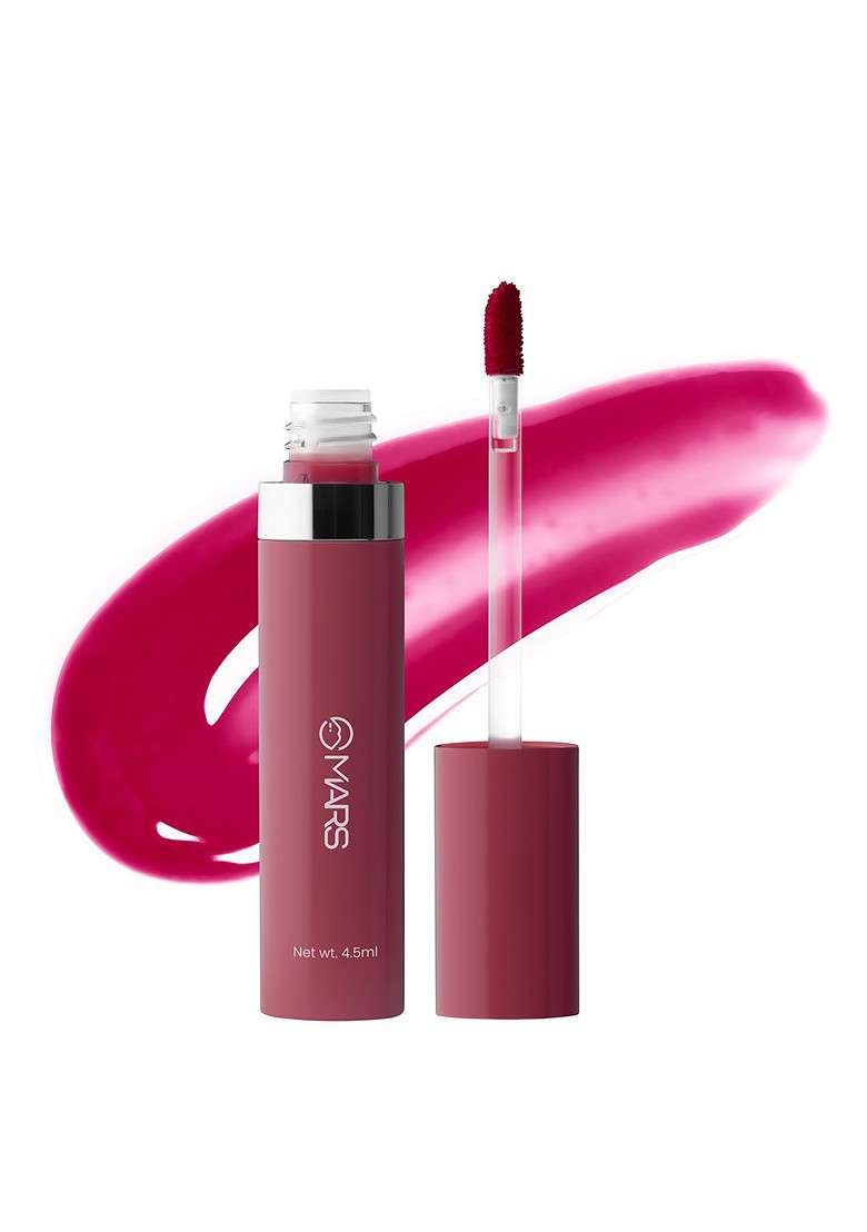 Mars Drip Long Lasting Glossy Finish Lip Mist 4 5 Ml Plum 08 - Indya