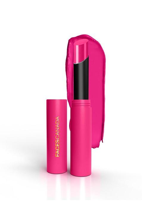 Faces Canada 8Hr Long Stay 3 In 1 Primer Infused Matte Lipstick Notice Me Pink 06