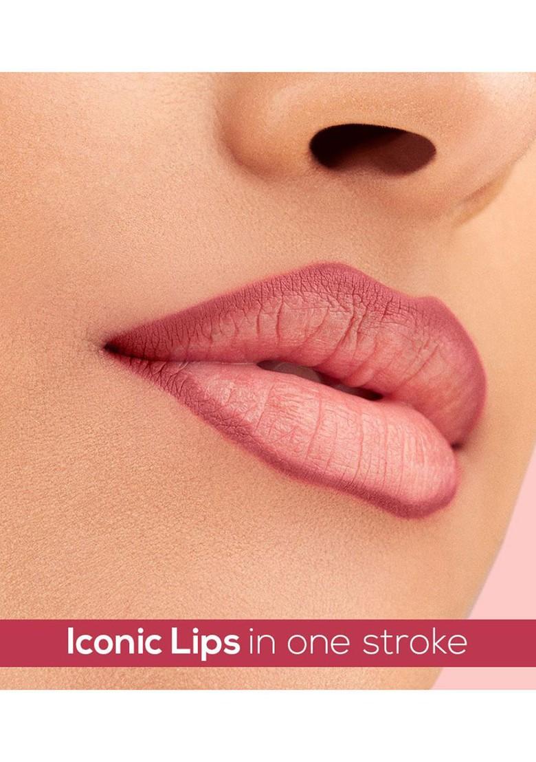 Renee Define Set Of 12 Matte Pencil Lip Liner With Vitamin E Castor Oil 1 2G Each