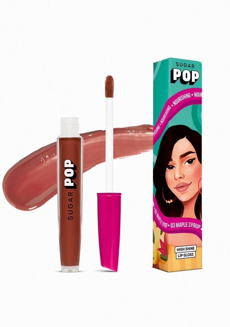 Sugar Pop High Shine Lip Gloss Enriched With Vitamin E 3 5 Ml Maple Syrup 03
