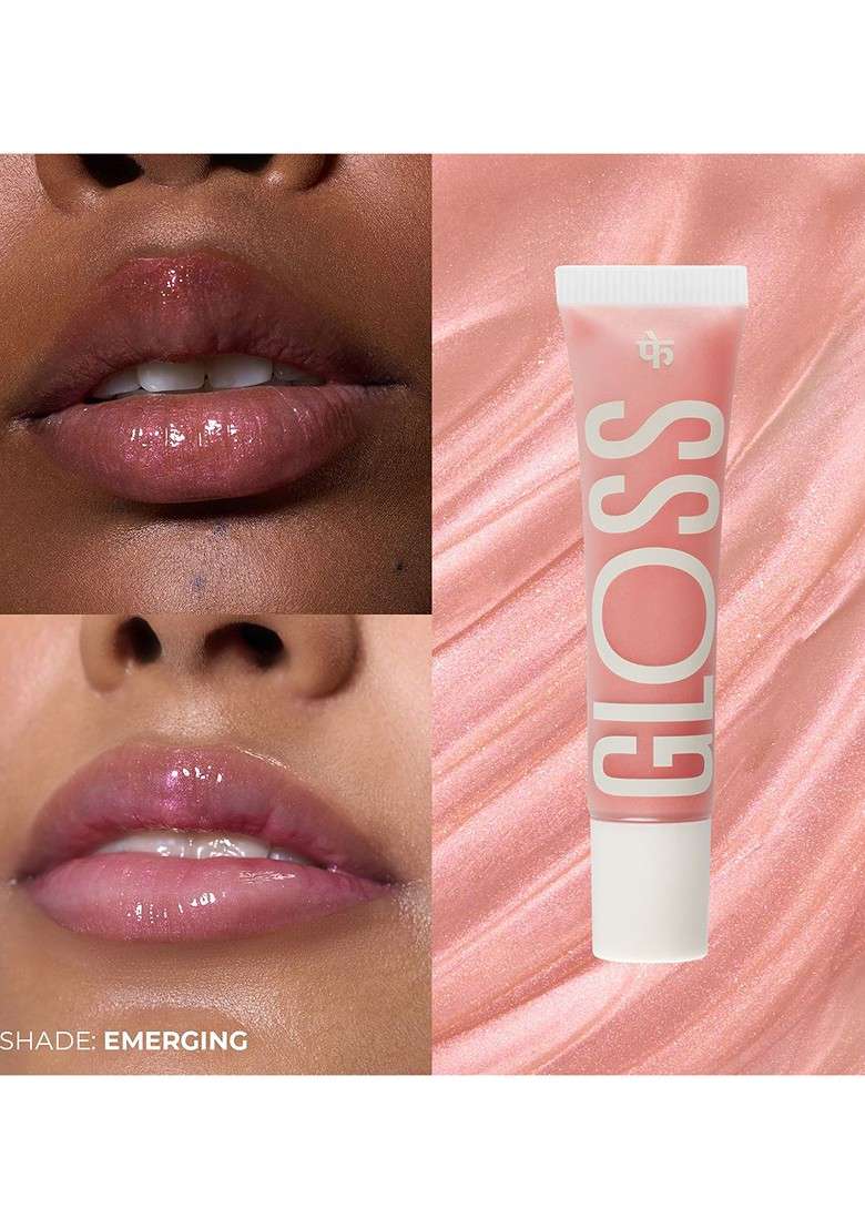 Fae Beauty Set Of 3 Mini Peptide Non Sticky Lip Gloss Trio 5 Ml Emerging Living Giving - Indya