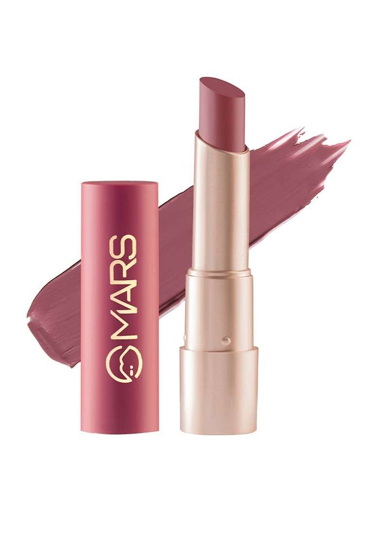 Mars Creamy Matte Ultra Pigmented Bullet Lipstick 3 2G Grapeful Ghoomar 20 - Indya