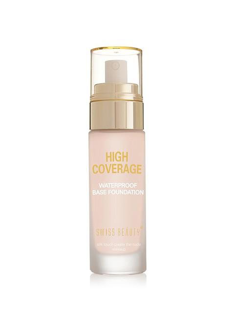 Swiss Beauty High Coverage Waterproof Base Foundation Rose Blush 02