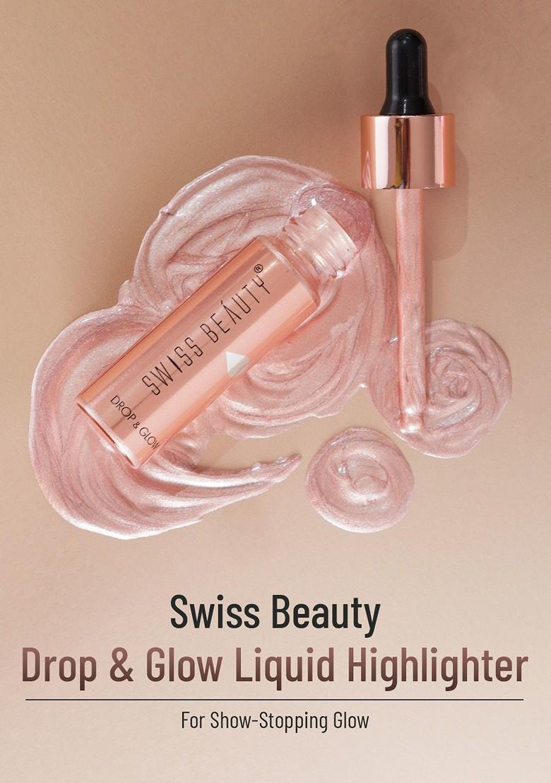 Swiss Beauty Drop Glow Liquid Highlighter Illuminater Gold 02