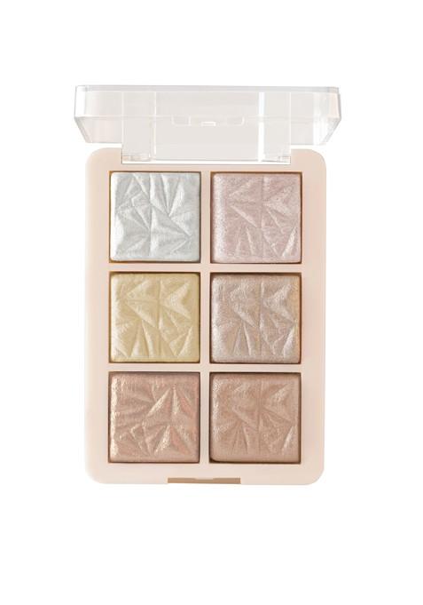Mars Glowzilla Palette 6 Shade Long Lasting Illuminating Highlighter 12Gm 01