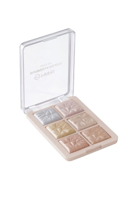 Mars Glowzilla Palette 6 Shade Long Lasting Illuminating Highlighter 12Gm 01