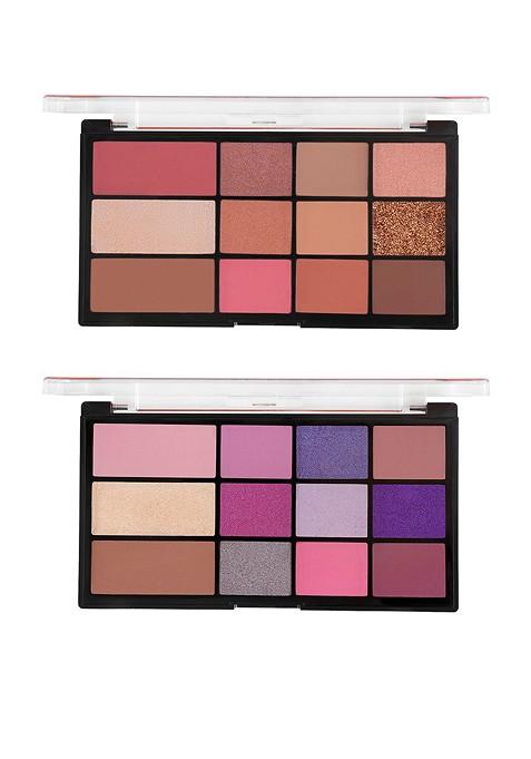 Mars Set Of 2 Eyeshadow Highlighter Blusher Bronzer Makeup 01 02