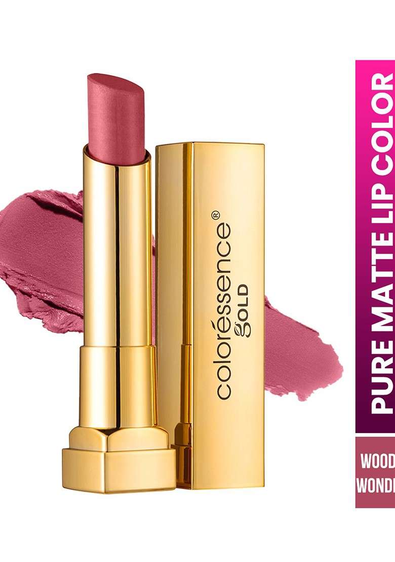 Coloressence Pure Matte Lip Color 3 3G Woody Wonder - Indya